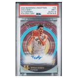 2022 BOWMAN UNI. INCEPTION ZACH EDEY PSA 7/AUTO 10