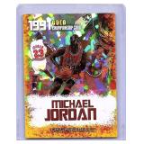 Michael Jordan 1991 Rookie Gems Gold Championship