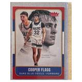 Cooper Flagg 1986 Fleer style promo rookie card