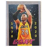Kobe Bryant 2020 GOAT Tribute promo card