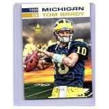 Tom Brady 1999 Michigan promo rookie card