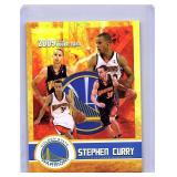 Stephen Curry 2009 Rookie Gems Gold rookie card