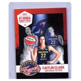 Caitlin Clark #1 WNBA Draft Pick rookie promo card