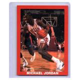 MIchael Jordan 1990/91 red border promo card