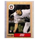 Shohei Ohtani ACEO RP Nippon Ham Fighters rookie c