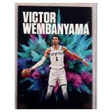 Victor Wembanyama P Customs color blast card