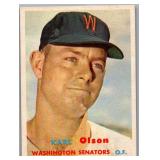 1957 Topps - Karl Olson #153