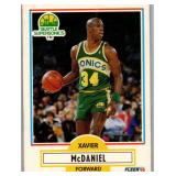 1990-91 Fleer - Xavier McDaniel #179