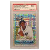 Cameron Maybin 2006 Bowman Chrome Xfractor PSA 9