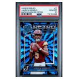 JAYDEN DANIELS 2024 PANINI DONRUSS ROOKIES PSA 10