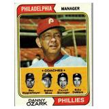 1974 Topps Danny Ozark # 119 Manager