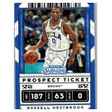 2020 PANINI CONTENDERS RUSSELL WESTBROOK CARD