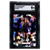 Caitlin Clark 2024 Panini Cracked Ice RC SGC 9