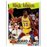 1991 NBA HOOPS HOF MAGIC JOHNSON CARD