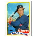 ROOKIE CARD 1989 TOPPS MARK LEMKE