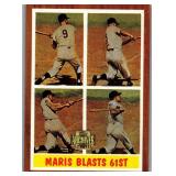 INSERT CARD TOPPS ROGER MARIS
