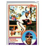 1983 TOPPS HOF REGGIE JACKSON CARD