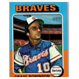 HIGH GRADE VINTAGE 1975 TOPPS CRAIG ROBINSON