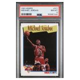 1991 HOOPS #317 MICHAEL JORDAN PSA 8