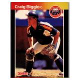ROOKIE CARD 1989 DONRUSS HOF CRAIG BIGGIO