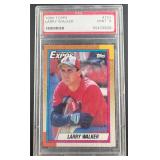Larry Walker 1990 Topps #757 PSA 9