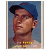 1957 Topps Dee Fondy #42