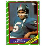 ROOKIE CARD 1986 TOPPS SEAN LANDETA