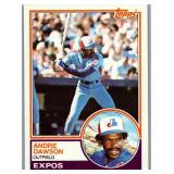 1983 TOPPS HOF ANDRE DAWSON CARD