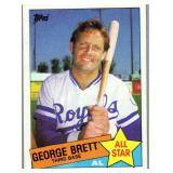 1985 TOPPS HOF GEORGE BRETT CARD
