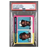 1975 Rod Carew/ Ralph Garr Topps Leaders PSA 5
