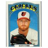 2021 TOPPS Heritage Alex Cobb #378