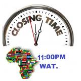 AFRICA - AUCTION CLOSING TIME - 11:00PM (08-16
