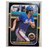 1987 DONRUSS KEITH HERNANDEZ CARD
