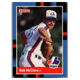 1988 Leaf Donruss Robert Craig McClure #529