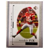 Patrick Mahomes 2017 Prospector