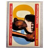Roberto Clemente custom baseball card