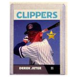 Derek Jeter 1994 minor league rookie promo card