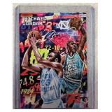 Michael Jordan Hot Numbers promo card