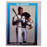 o Jackson baseball/football promo card