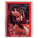 MIchael Jordan 1990/91 red border promo card