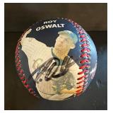 Oswalt Lidge Qualls Autographed Baseball