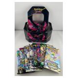 Lot (10) Pokemon Pack Trading Cards w/Tin-opened