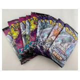 Lot (10) Pokemon Pack trading cards-opened