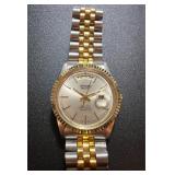 Gruen Precision Presidential Quartz Day Date Mens