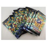 Lot (10) Pokemon Pack trading cards-opened