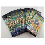 Lot (10) Pokemon Pack trading cards-opened