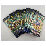 Lot (10) Pokemon Pack trading cards-opened