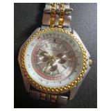 Quartz Chronograph Aviation Slide Ruler Watch