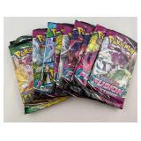 Lot (10) Pokemon Pack trading cards-opened