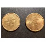 Lot(2)Sacagawea Dollar Coins